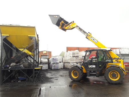 Telescopic Handler Training in action