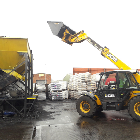 Telescopic Handler Training in action