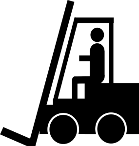 Reach Truck Training Course logo - Forklift truck training.